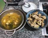 ข้าวต้มกระดูกหมูเครื่องใน วิธีทำสูตร 3 รูป