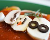 A picture of step 9 of Snowman Toast – A Cozy Winter Treat ⛄️🍞.