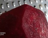 A picture of step 1 of Beetroot Pulao.