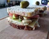 Foto del paso 2 de la receta: Sándwich vegetariano