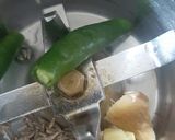 A picture of step 1 of Besan sandwich.