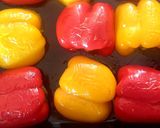 A picture of step 3 of Stuffed Peppers - with Meat and Rice.