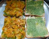 A picture of step 6 of Aloo Masala Sandwich Waffle.