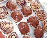 Kakaós csiga csokis és sima recept fázis 6 fotója