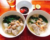 Hình bước làm 7 của món Hủ tiếu bò viên