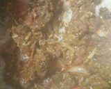 A picture of step 5 of Mutton beryani.