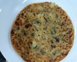 A picture of step 2 of Potato and fenugreek leaves paratha.