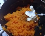Foto del paso 2 de la receta: Budín tricolor de acelga, calabaza y ricota