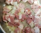 A picture of step 2 of My Lovely One Pan,Tasty Bacon, Eggs & Tomato Baked Breakfast.😁.