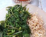 Foto langkah ke 4 dari resep Kangkung Tauge Bumbu Rujak.
