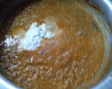 A picture of step 6 of Soya curry with coconut milk.