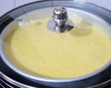 A picture of step 3 of Instant Khaman Dhokla.
