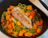Foto del paso 4 de la receta: Solomillo de cerdo en salsa de verduras