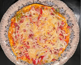 Foto del paso 6 de la receta: Mini pizza con base de aguacate y plátano