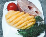 Hình bước làm 1 của món Bún cá diêu hồng cho bé