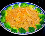 Hình bước làm 6 của món Miến Trộn Thịt Bò Bông Cải Xanh
