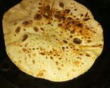 A picture of step 8 of Paneer veg franky.