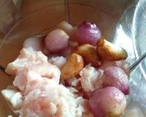 Foto langkah ke 3 dari resep Bakso Ayam Blender Kenyal Anti Gagal tanpa es.
