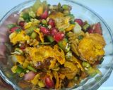 A picture of step 7 of Chatpata salad.