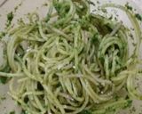 A picture of step 4 of Basil Pesto Pasta.