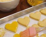 Foto langkah ke 6 dari resep 496. Parmesan Love Cookies.