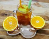 Hình bước làm 4 của món Trà đào cam sả