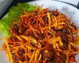 Foto langkah ke 5 dari resep Sambal goreng hati kering kentang.