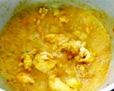 รูปขั้นตอนการทำที่ 6 ของ แกงกะทิไก่ใส่สะตอยอดมะพร้าว