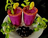 A picture of step 3 of Jamun Shots - Kala - Khatta Sharbat.