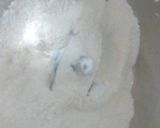 A picture of step 1 of Semolina namakpara.