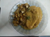 Suprema de pollo a la mostaza
