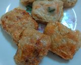 Foto langkah ke 6 dari resep Lumpia ayam udang kulit tahu.