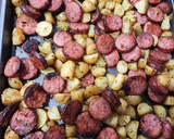 A picture of step 4 of Kielbasa and Potatoes.
