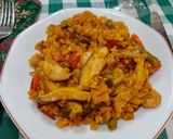Foto del paso 9 de la receta Paella vegetariana