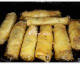 A picture of step 5 of Chinese Spring Rolls.