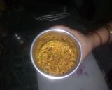 A picture of step 1 of Moong Dal Kachori.