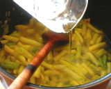 Zöldbabfőzelék recept fázis 5 fotója
