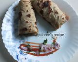 चपाती रॅप (Chapati Wrap Recipe In Marathi) रेसिपी स्टेप 8 फोटो 