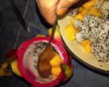 Foto langkah ke 2 dari resep Mix Fruits with agar.
