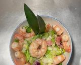 Foto del paso 2 de la receta: Camarones con lechuga y mayonesa