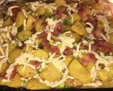 A picture of step 5 of Cheese & bacon potatoes.