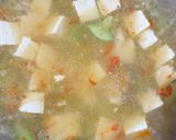 Foto langkah ke 3 dari resep Sup Pete Tahu Kuah Pedas.