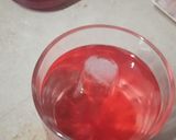 A picture of step 2 of Lemon Rooh Afza.