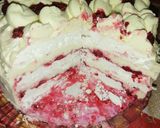Foto del paso 4 de la receta: Torta helada de merengue y frambuesas
