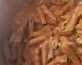 Foto del paso 5 de la receta: Pasta con camarones, pechuga y tocineta en salsa rosa