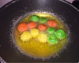 Foto langkah ke 4 dari resep Bola ubi warna - warni.