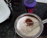 A picture of step 3 of Chocolate pancake.