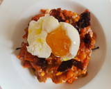 Foto del paso 6 de la receta: Arroz a la cubana con pisto y huevo mollet