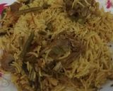 A picture of step 3 of Mutton Tahari.