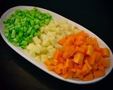 Hình bước làm 1 của món Salad Cá Hồi Áp Chảo